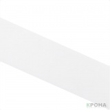 Белый СУПЕРБЕЛЫЙ шагрень -кромка (0.4х19мм, w140) бухта 200пм
