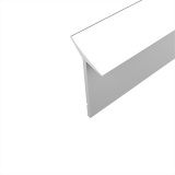 фото 1 -Универсальный гибкий плинтус для столешниц (Г-образный, БЕЛЫЙ, L=3м)