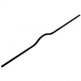 фото 1 -Ручка-скоба 992мм ЧЕРНЫЙ МАТОВЫЙ (L=1130мм, W204, асимметричная, премиум)