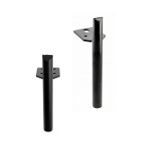 фото 2 -Опора ПОДСТАВНАЯ нерегулируемая h=150мм ЧЕРНЫЙ (VE-6-061)