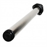 Опора регулируемая для стола 820/60 МАТОВЫЙ хром (площадка сталь)