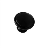 фото 1 -Ручка-кнопка пластиковая (ЧЕРНЫЙ, эконом)