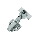 Петля 3D мебельная ВКЛАДНАЯ 90° с доводчиком (PRIMA PROF, slowmotion, 110°, заглушки)