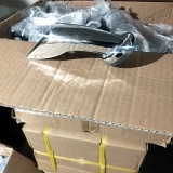 фото 2 -Опора гнутая h=90 (100) / 20*50мм хром (ножка для дивана 002)