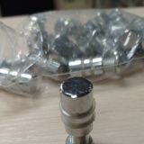 фото 4 -Полкодержатель для стекла (силикон, бочонок, сверление, комплект, 1шт.)