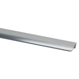 Ручка профильная 960мм, МАТОВЫЙ ХРОМ (L=1000мм, ВС-116, скругленный торец)