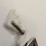 фото 2 -Ручка-кнопка 26мм хром кристаллы стразы