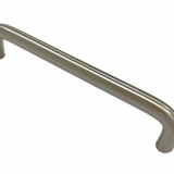 Ручка-скоба L128 САТИН (никель) d=10мм (9011, дуга)