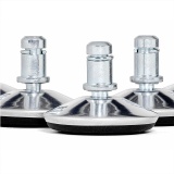 фото 3 -Опора ГЛАЙДЕР d=50мм для офисных кресел (шток-штырь 11*20, ХРОМ)