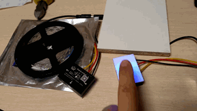 Выключатель (датчик) сенсорный для зеркал черный (чертеж, инструкция)